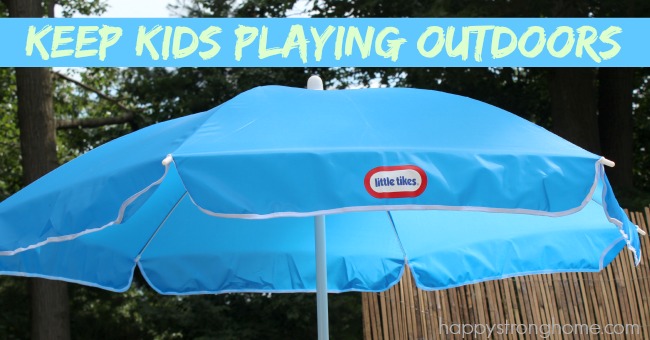 Keep Kids outdoors