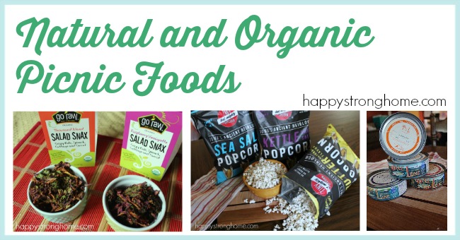 natural and organic picnic foods