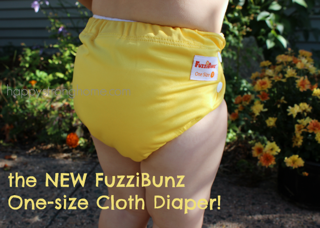 new FuzziBunz One-size cloth Diaper