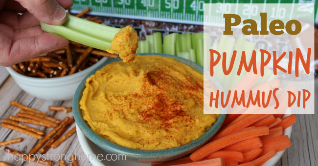 paleo pumpkin hummus dip
