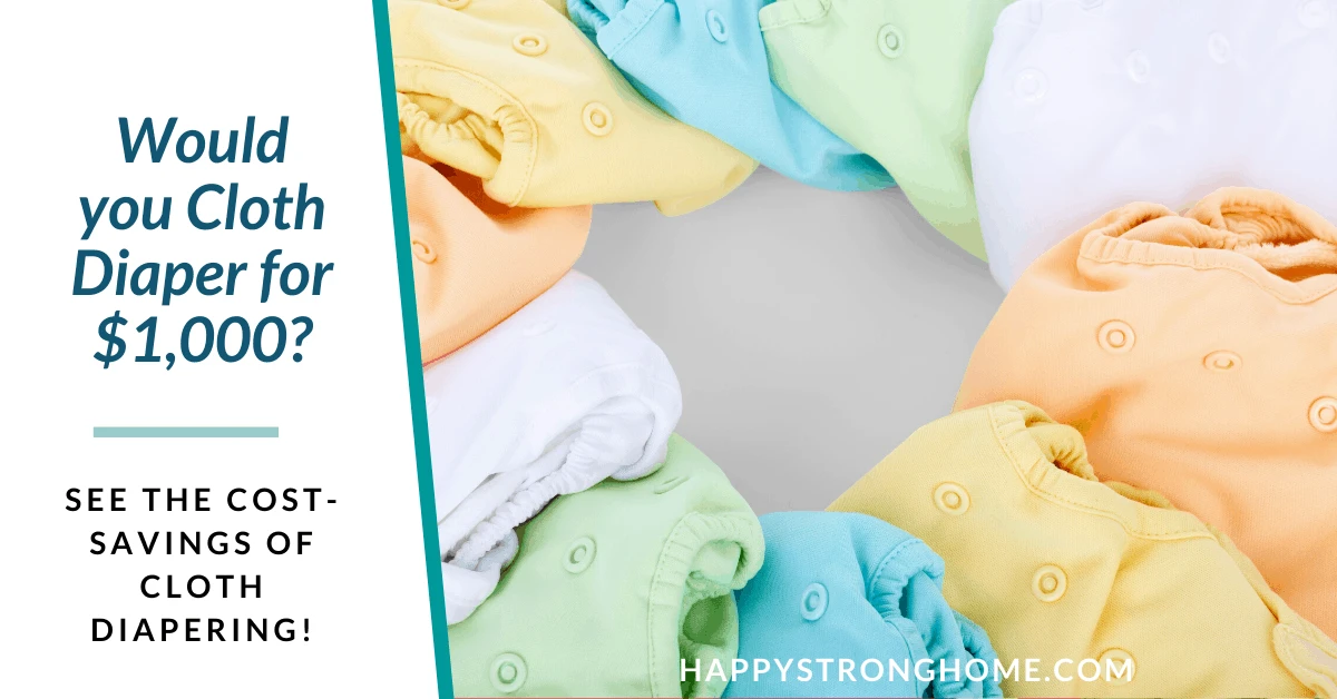 cloth diaper cost savings