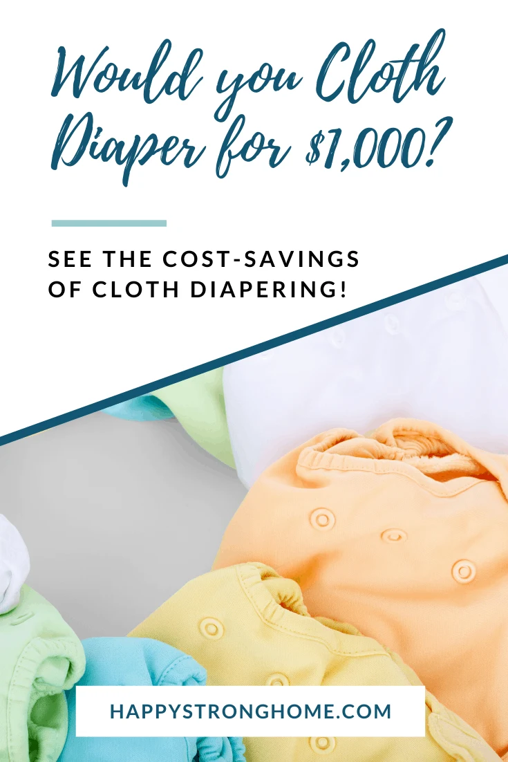 cloth diaper cost savings