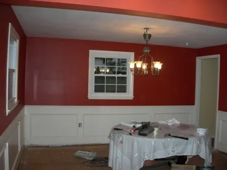 dining room glimpse