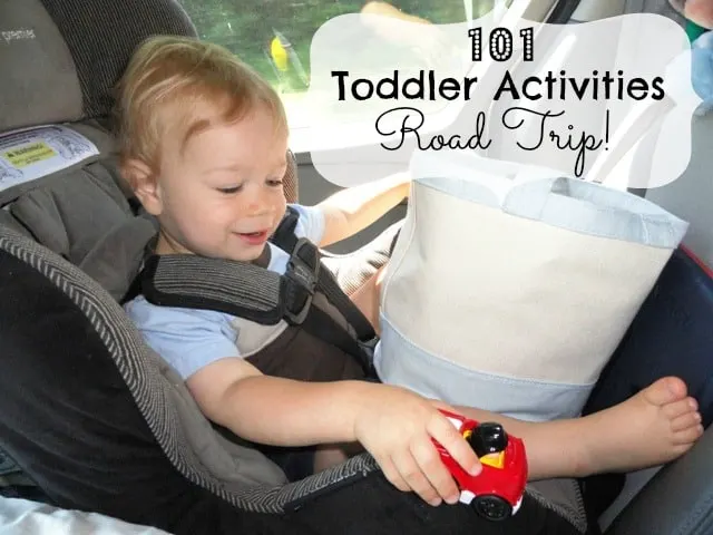 toddler activities road trip