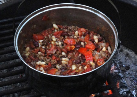 easy campfire chili recipe
