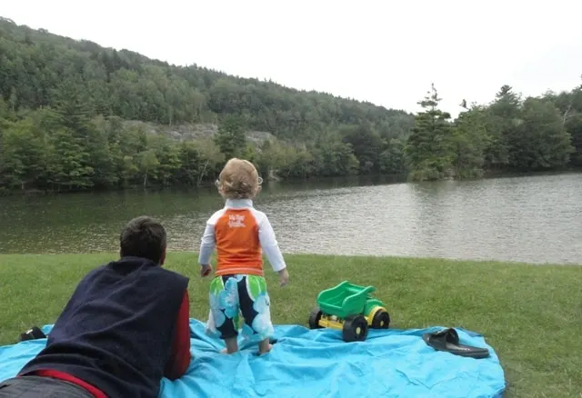 Camping Trip Emerald Lake