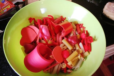 Valentine's Sensory Bin