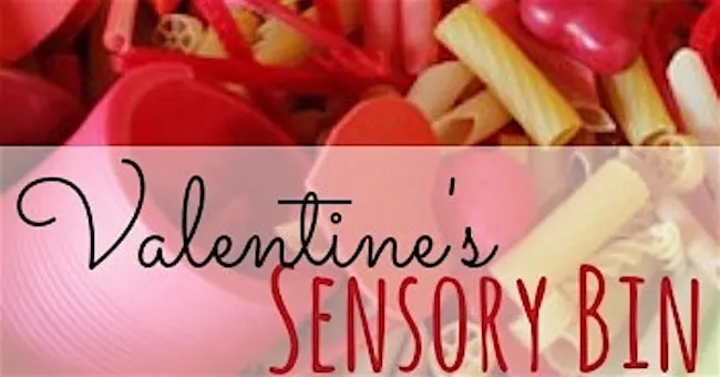 Valentines Sensory Bin