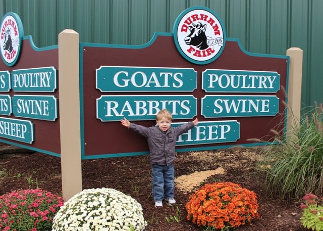 Durham Fair barn