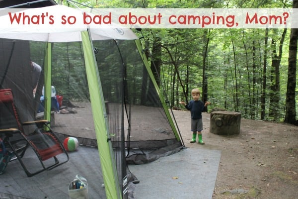 bad thing about camping