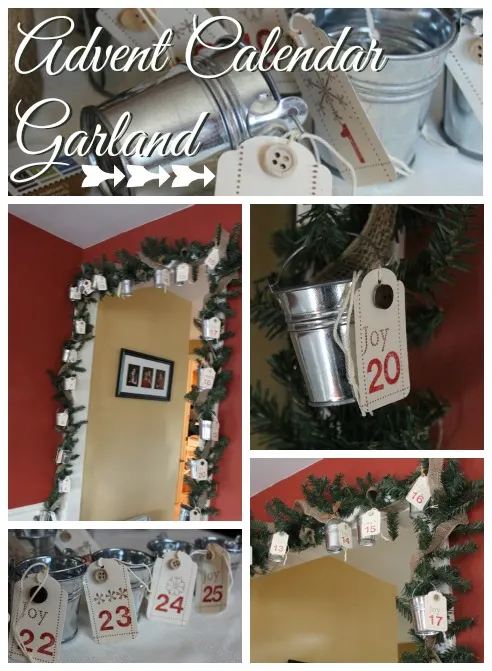 Advent Calendar Garland