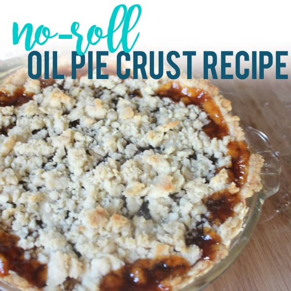 no roll oil pie crust recipe