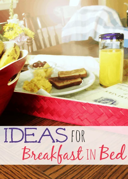 ideas for breakfast in bed