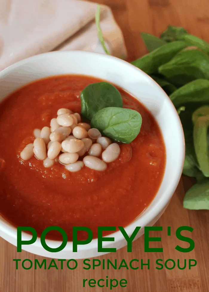 tomato spinach soup recipe