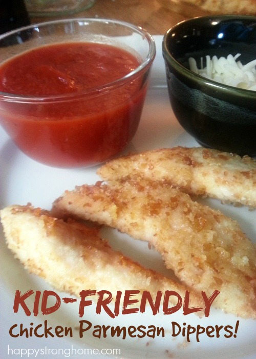 Kid friendly chicken parm