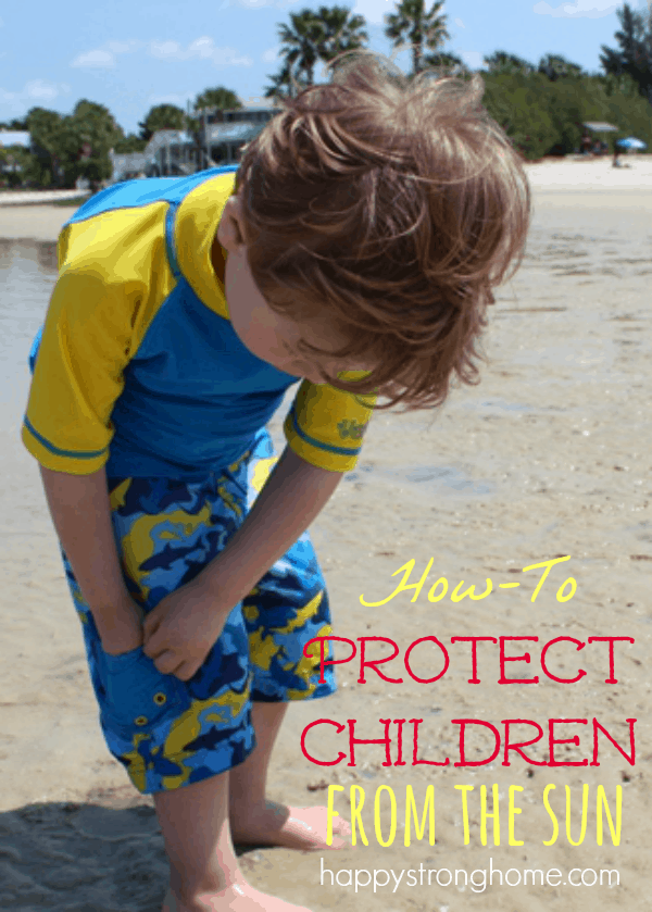 protect children from sun exposure