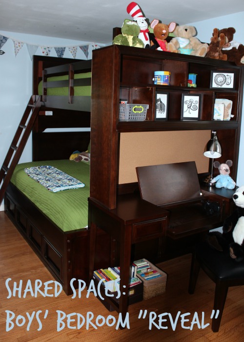 shared spaces boys bedroom pin