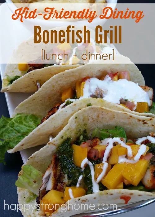 kid friendly dining bonefish grill