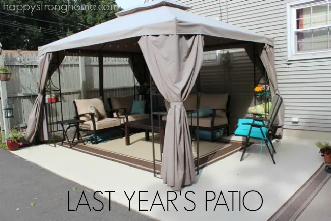 patio makeover