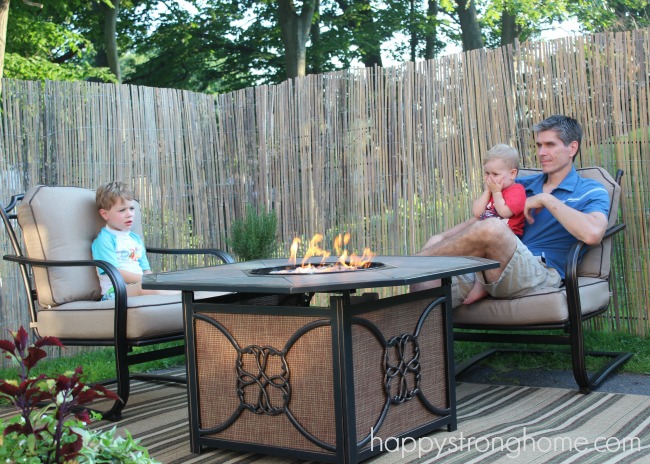 Patio Makeover Reveal Room For Conversation Happy Strong Home