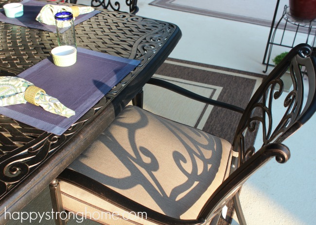Patio Makeover Reveal Room For Conversation Happy Strong Home
