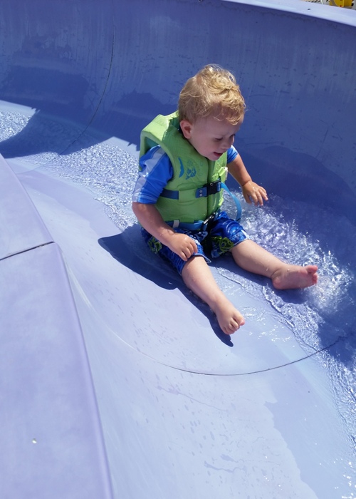 Baby Water Slide at Lake Compounce