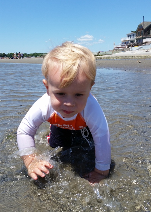 Water Crawling at Old Saybrook Beach