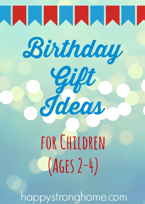 Birthday gift ideas for children Pin image