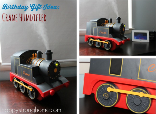 Collage with various views of train humidifier