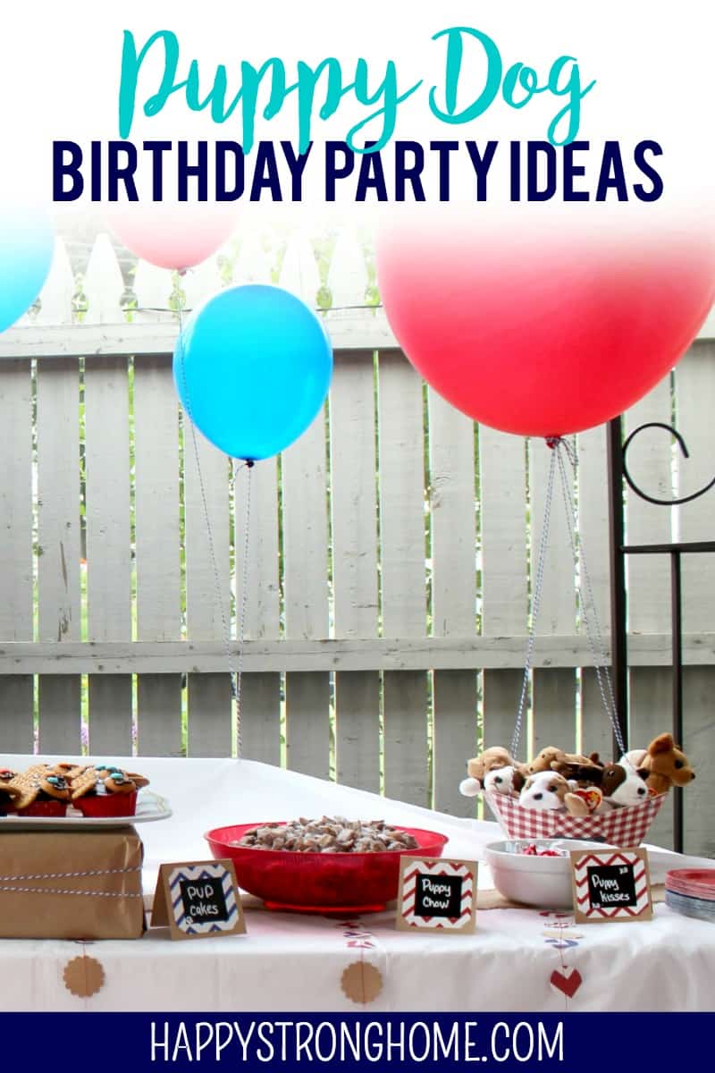 Puppy Dog Birthday Party Ideas