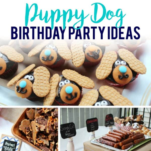 Dog themed 2024 party snacks