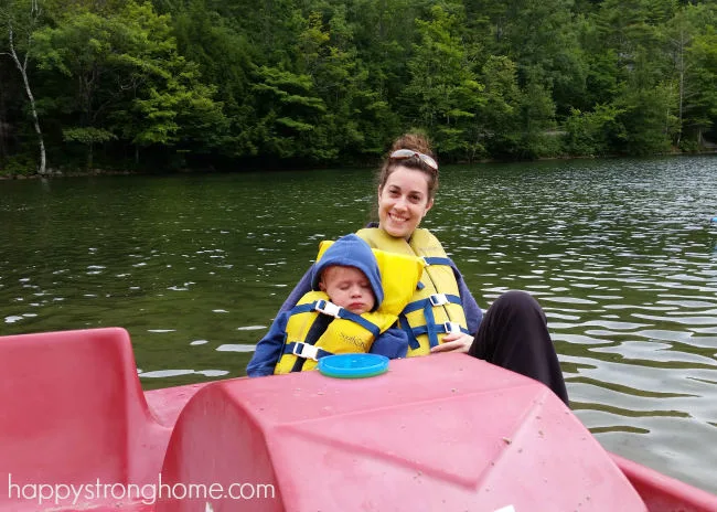 Camping at Emerald Lake Vermont