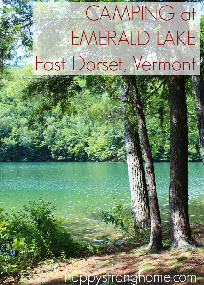 Camping Emerald Lake Vermont