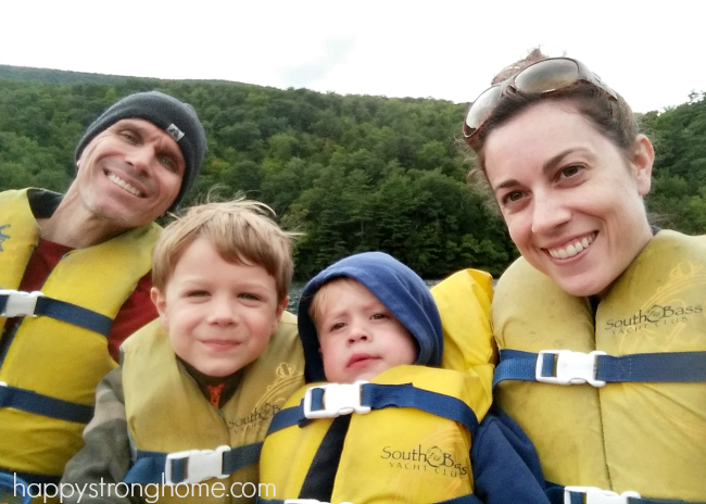 Family Paddleboat Ride Emerald Lake