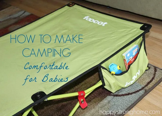 Make Camping Comfortable for Babies