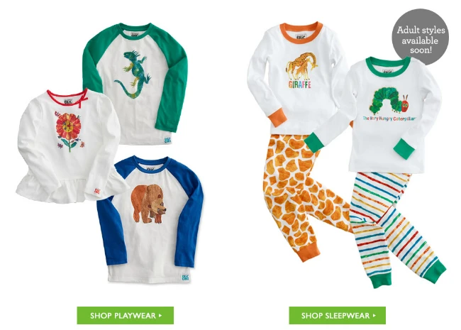 Eric Carle Pajamas