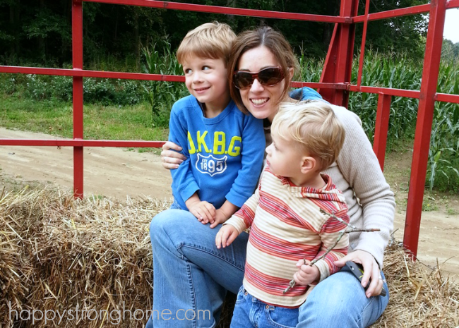 Hay Ride with Mommy