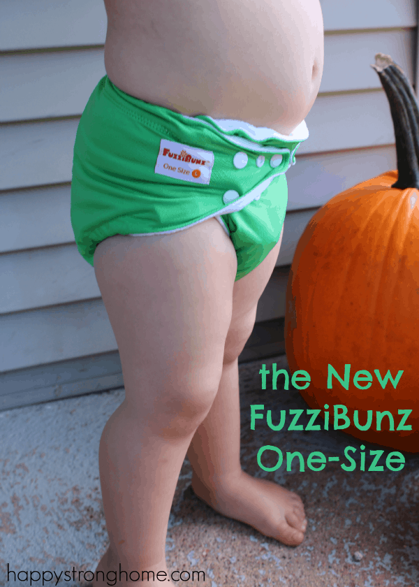 New FuzziBunz One Size Cloth Diaper