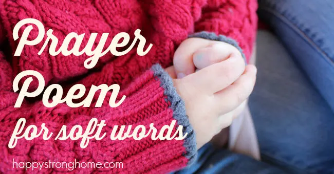 Prayer Poem write31days