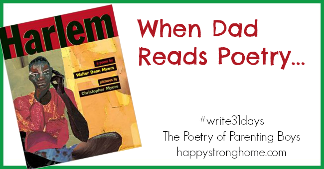 when dads read poetry Write31days