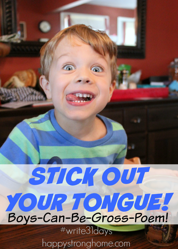 stick out your tongue boys poem
