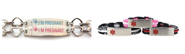Hope Paige Medical Bracelets for Pregant Women