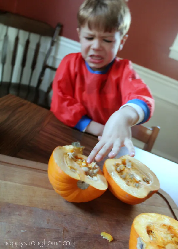 Pumpkin seeds disgusting