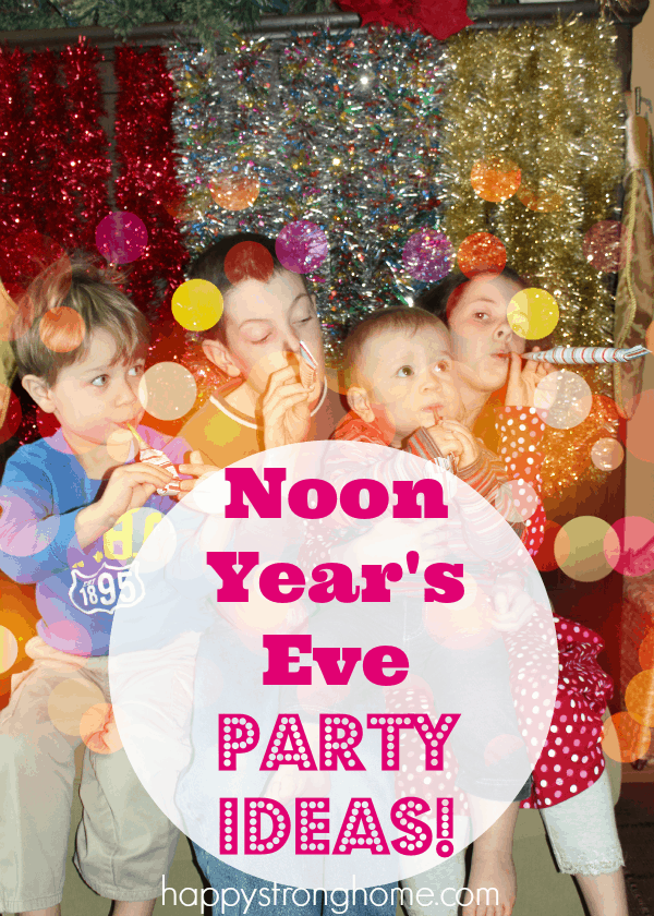 noon years party ideas