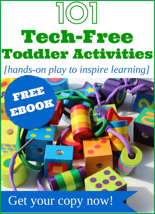 Tech Free Toddler Activities Free Ebook