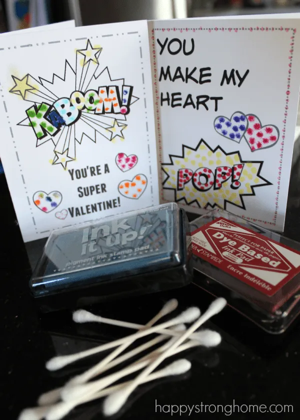 Valentine Pop Art Cards