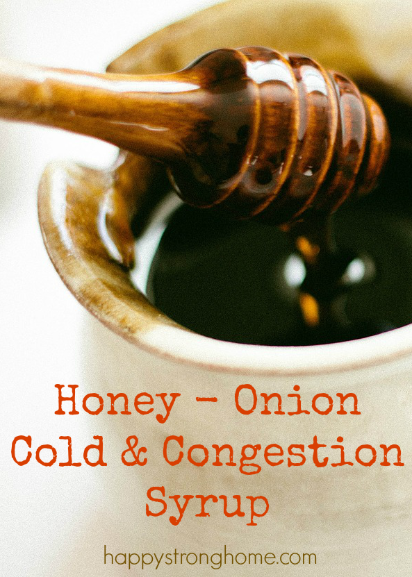 honey onion syrup natural cold remedy