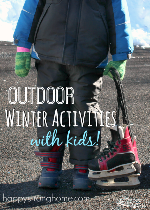 outdoor winter activities with kids family