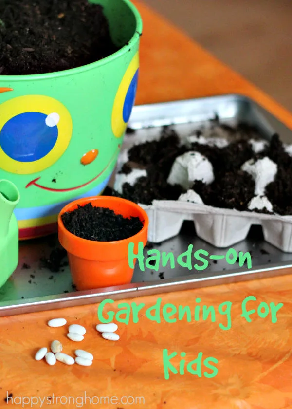 hands on gardening activities for kids