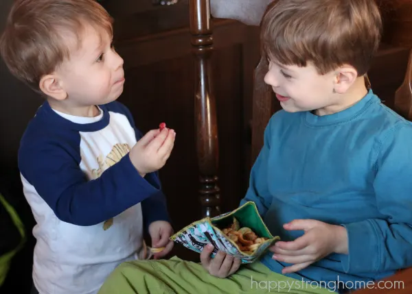 quick kids snack mix recipe